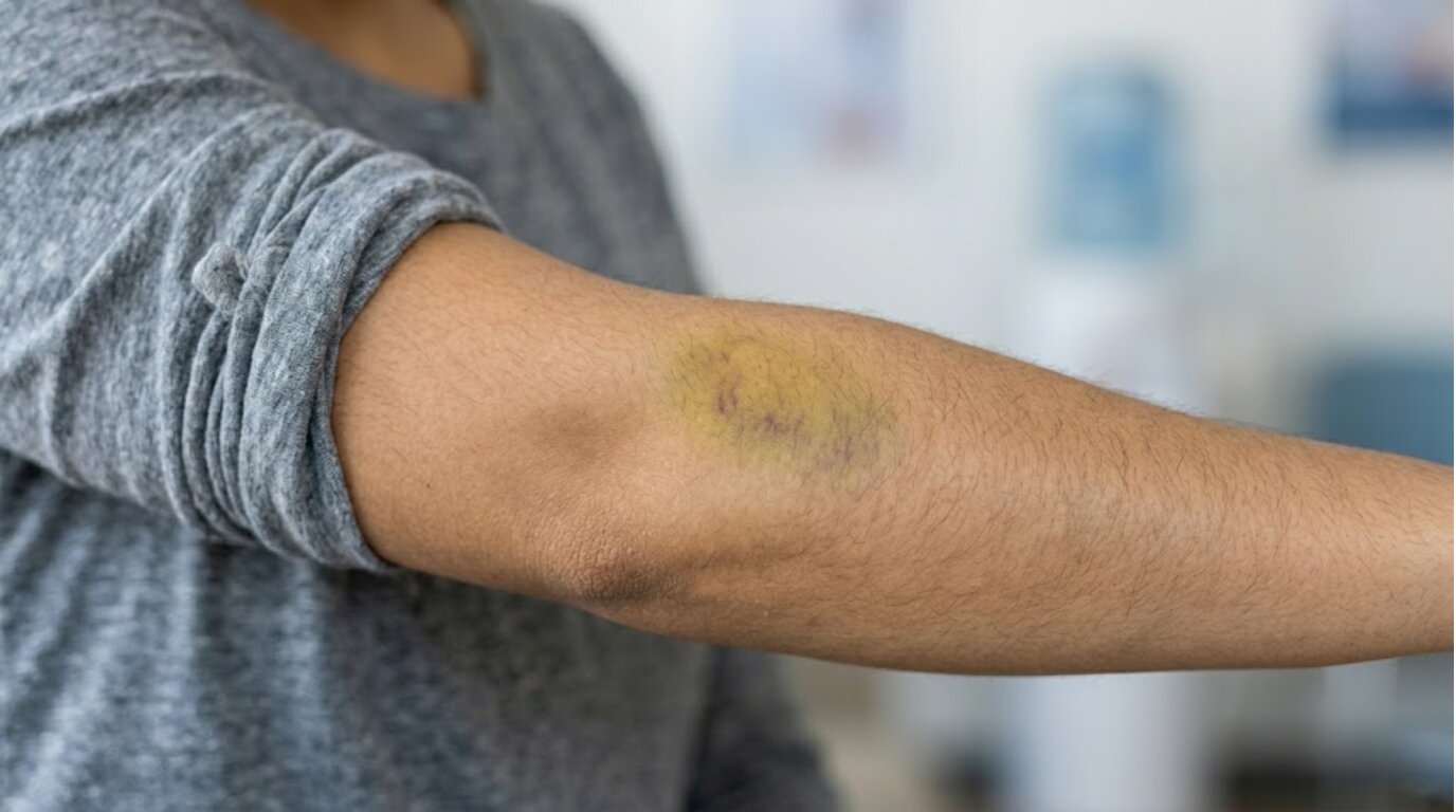 Imagen médica relacionada con moretones fáciles